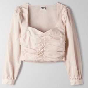 NTW Aritzia Sunday Best Petal Blouse